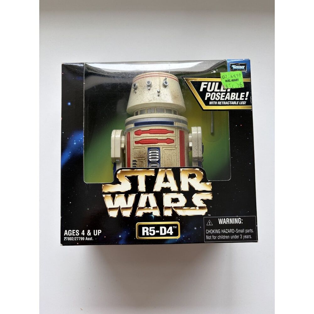 1998 star Wars R5-D4 6" Action Collection New sealed